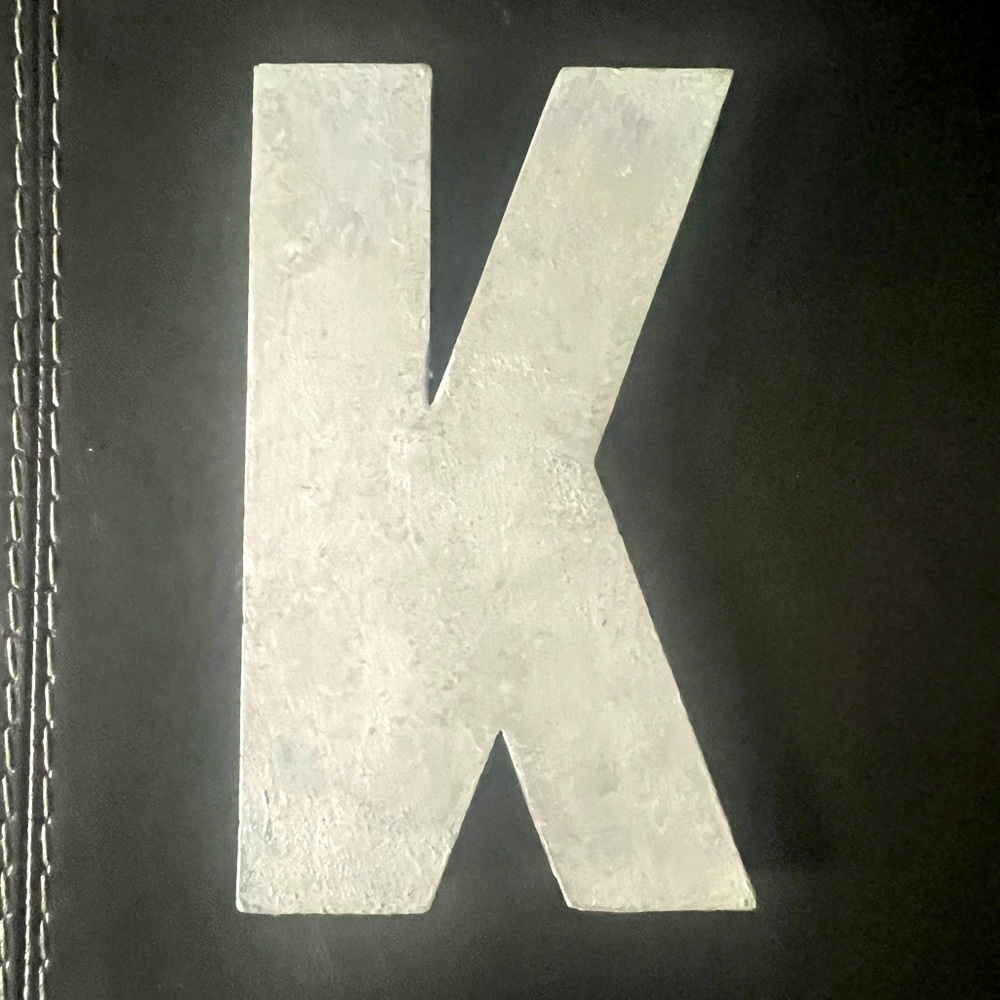 Metal “K” Sign